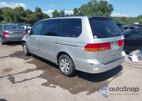 2003 Honda Odyssey Ex-L z USA, uszkodzony, nr VIN 5FNRL18043B030732